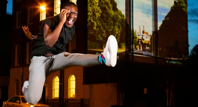 Street Artist Timi Ogunyemi Shined at Culture Night at The Open Gate Brewery