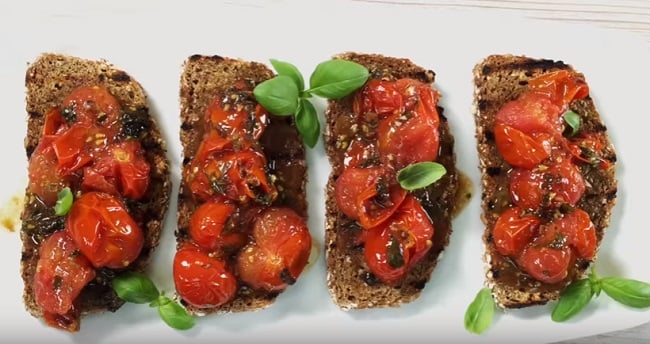 Irish soda bread bruschetta recipe