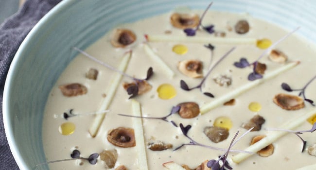 Apple and Chestnut Soup Recipe by Peter Clifford
