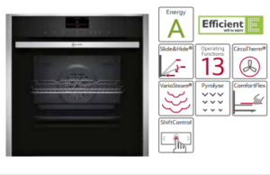 Win an amazing oven plus a compact oven from Neff kitchens worth over €2050 to celebrate the Permanent TSB Ideal Home Show