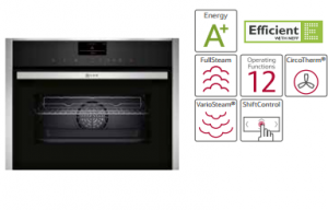 Win an amazing oven plus a compact oven from Neff kitchens worth over €2050 to celebrate the Permanent TSB Ideal Home Show