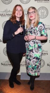 Nikki Bertenshaw and Sharon Murray at the Dublin launch of Sullivans Brewing Company at Lemon & Duke,Royal Hibernan Way,Dublin Picture Bbrian Mcevoy No repro fee for one use