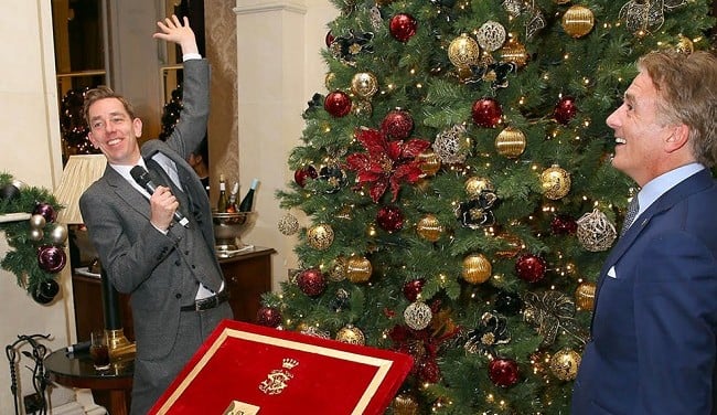 Photo Gallery: Ryan Tubridy Lights Up The Shelbourne at the Annual Christmas Tree Lighting Event