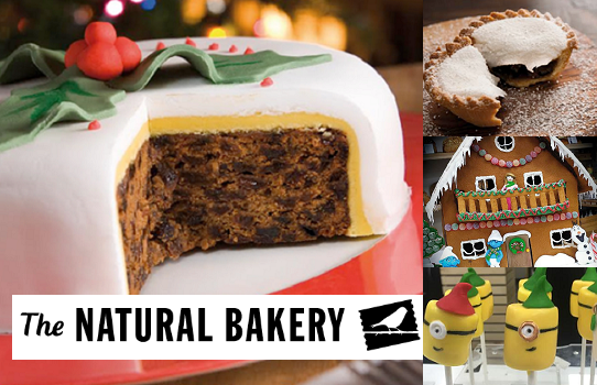 Win a Christmas Cake and a €100 Voucher from The Natural Bakery