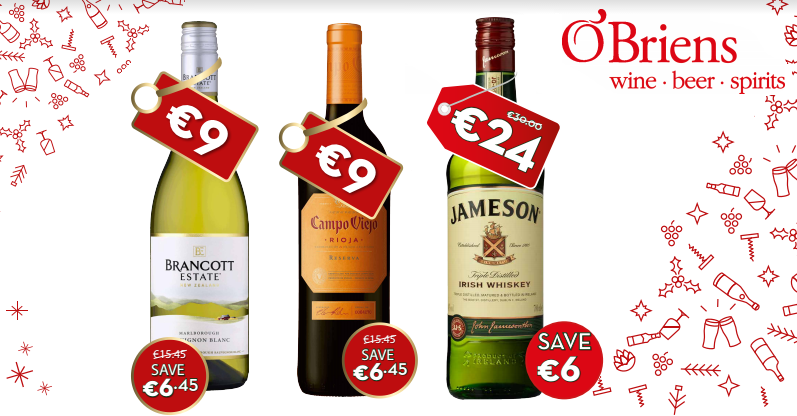 O'Briens Wine Big WIGIG (When It's Gone It's Gone) Promotion is Here