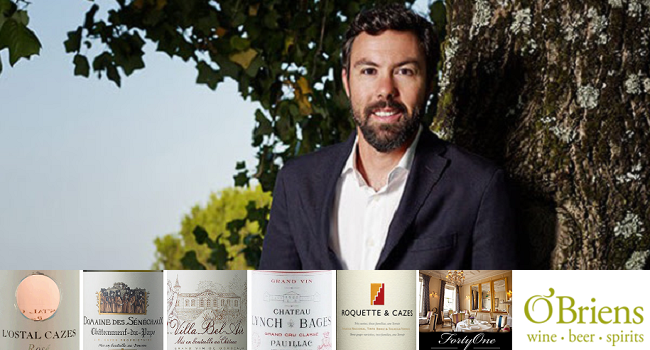 Dinner with Jean-Charles Cazes, owner of Château Lynch-Bages at Restaurant FortyOne on February 2nd