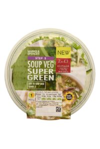 M&S Soups Super Green Soup Veg €3.00 195g II