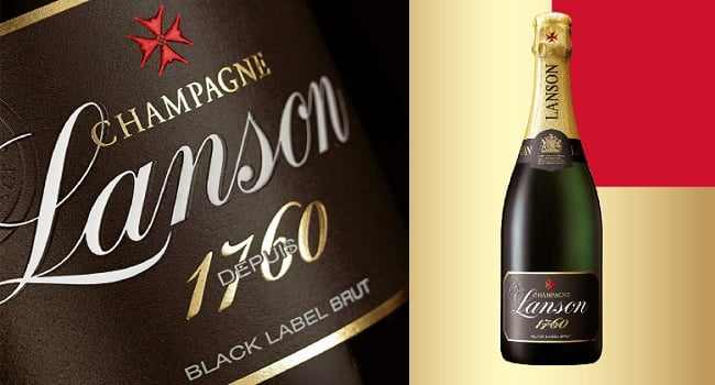 Win a Bottle of Lanson Black Label NV Champagne from OBriens Wine to Celebrate Valentines Day