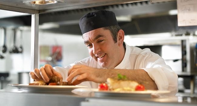 Head Chef Anthony Holland at the Ice House Hotel in Ballina.
