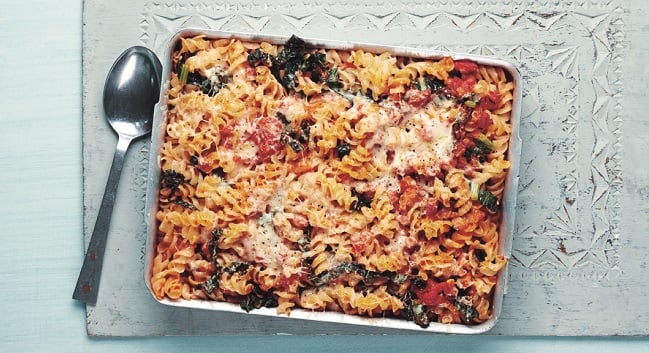 Tuscan Pasta Bake with Cavolo Nero