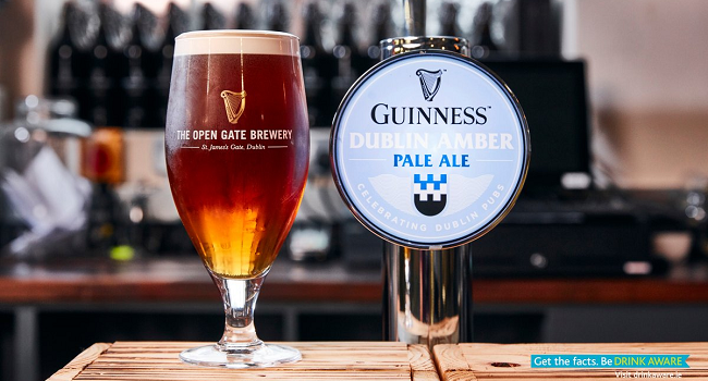 Guinness Launches Limited Edition Dublin Amber Pale Ale