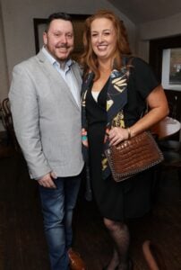 Keith_Mahon&Jessica_Hickey launch of LitFest 17 at O'Connell's Restaurant, Photo: Ailbhe O'Donnell