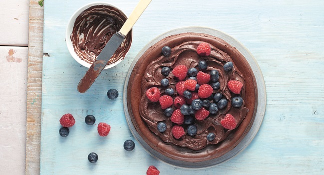 Chestnut Chocolate Cloud Cake Lizzie Loves Healthy