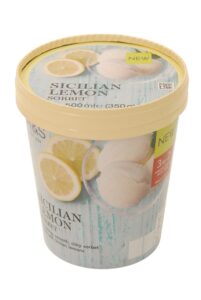 SICILIAN LEMON SORBET - M&S's New Frozen Dessert Collection