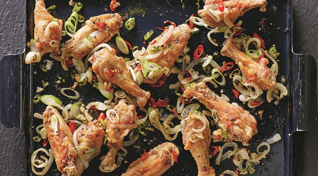 SALT AND PEPPER CHICKEN WINGS Recipe Glyn Purnell
