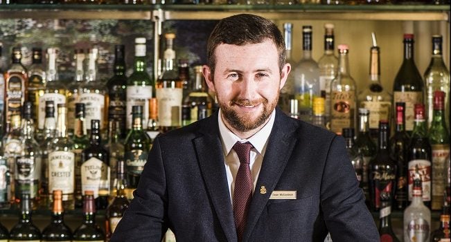 Sean McGoldrick Bar Manager at The Shelbourne