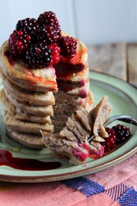 Vegan Pea Protein Buckwheat Pancakes Recipe