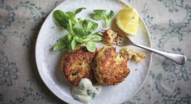 Crabby Potato Cakes Recipe
