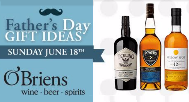 O'Briens Wine Offers for Father's Day Have Something for Every Type of Dad