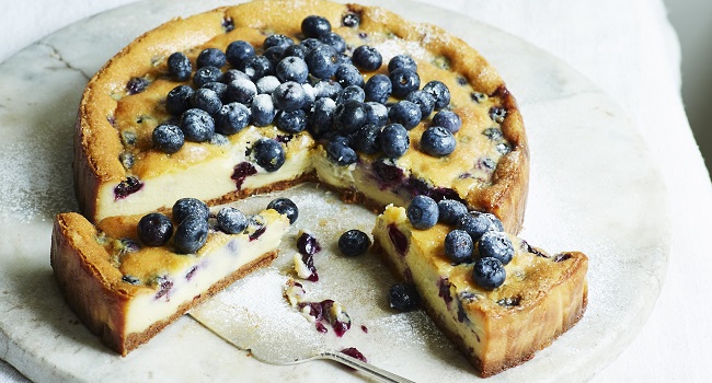 blueberry and white chocolate cheesecake recipe
