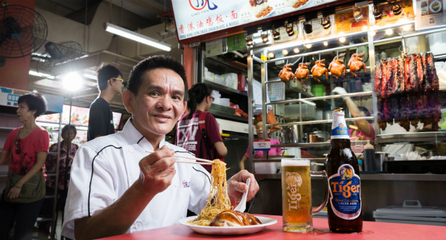 Michelin Starred Singapore Street Food