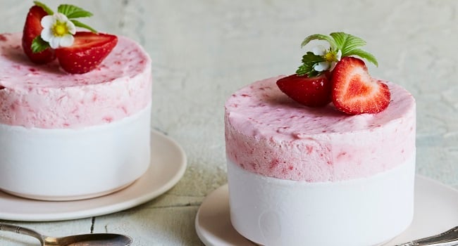 very berry iced soufflés recipe