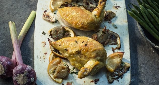 Garlic & Lemon Corn Fed Chicken Recipe by Neven Maguire for Simply Better