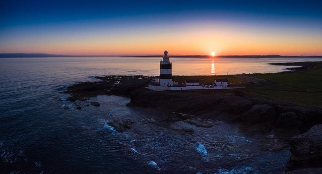 Sunset Over Hook Head, Co. Wexford