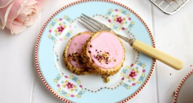 Orange Blossom Pistachio Shortbread Recipe