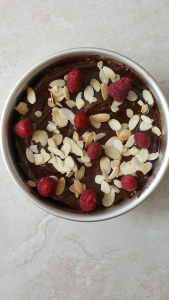 Vegan Chocolate and Raspberry Cake