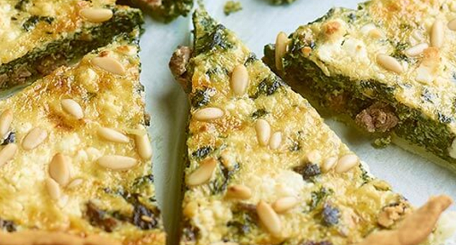 Spinach and Lamb quiche (1)