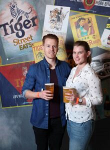 Adrian Collins and Leann Kemp Tiger Street Eats Pic: Marc O'Sullivan