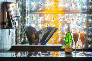 Newly Opened The Bubbly Bar New Channels the Glamour of Legendary Studio 54