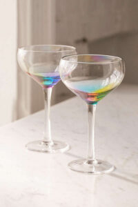 This Rainbow Wine Glass