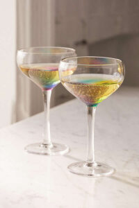 This Rainbow Wine Glass