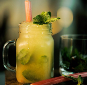 the marker rhubarb mojito 2