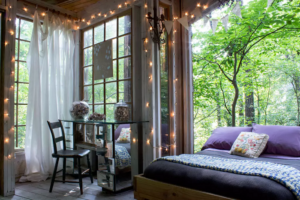 This Enchanting Fairy lights Covered Treehouse is Airbnb's Hottest Listing Right Now