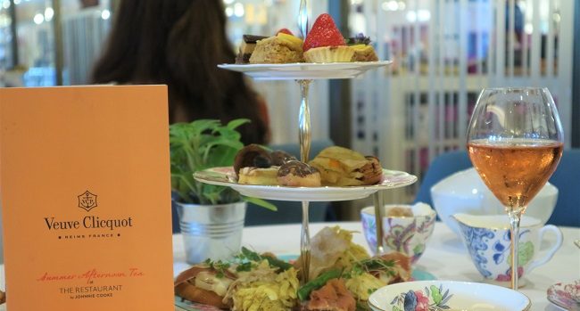 Brown Thomas Veuve Clicquot Summer Afternoon Tea Feature