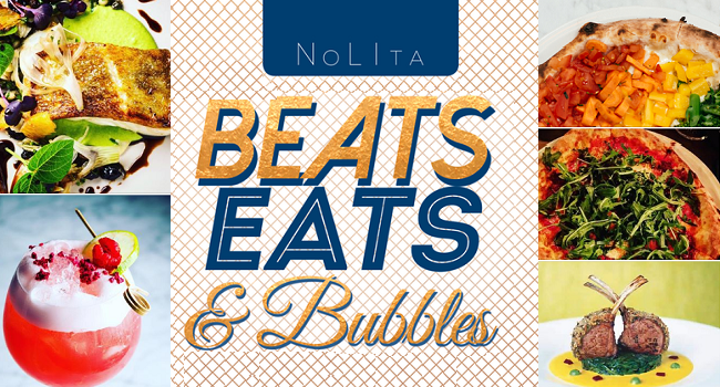 Enjoy Beats, Eats Bubbles this Bank Holiday Saturday at NoLIta featured