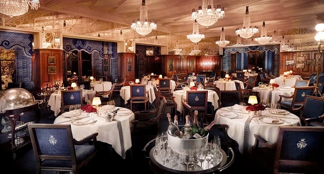 Ashford Castle's George V Dining Room Earns the AA Notable Wine List Award 2017