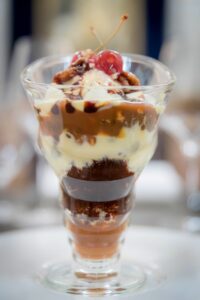 Morelands Sundae with Glastry Farm Ice Cream