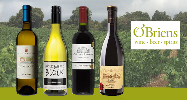 August Brings New Arrivals and Amazing Offers to O'Briens Wine