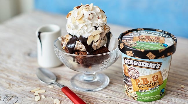 Ben & Jerry's vegan ice cream