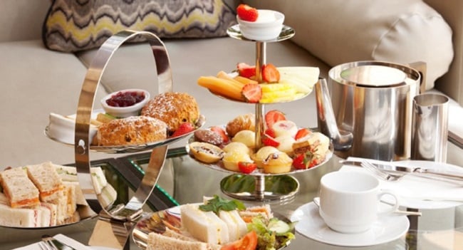 Herbet Park Hotel Sparking Afternoon Tea