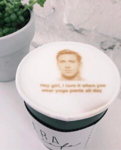 Ryan Gosling Coffee at Carrera Cafe