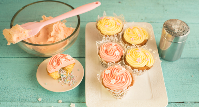 Siúcra x Catherine Fulvio Pinata Cupcakes Recipe.