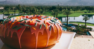 Doughnut Disturb: This Hotels Delivers a Giant Doughtnut to your Room
