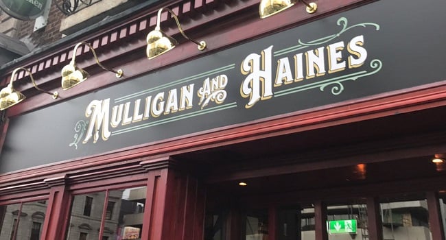 Dame Street Just Got a Beautiful New Bar Inspired in James Joyce's Masterpiece - Mulligan & Haines Bar Review