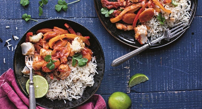 Roz Purcell sweet & sour crispy cod