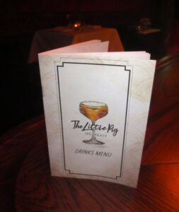 The Little Pig TheTaste.ie Cocktails Review